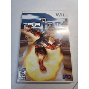 Saint Wii Nintendo Game Disc Instruction Manual Case Complete